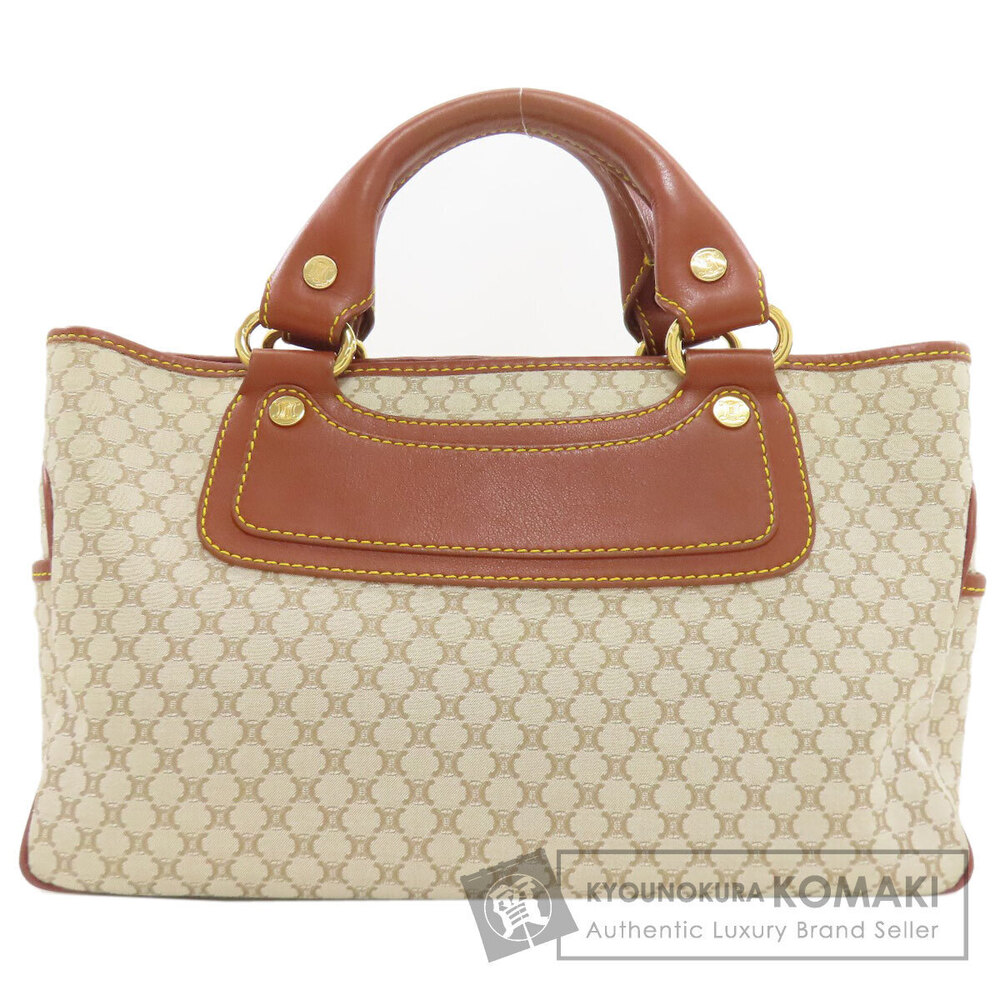Celine Boogie Bag Handbag Canvas
